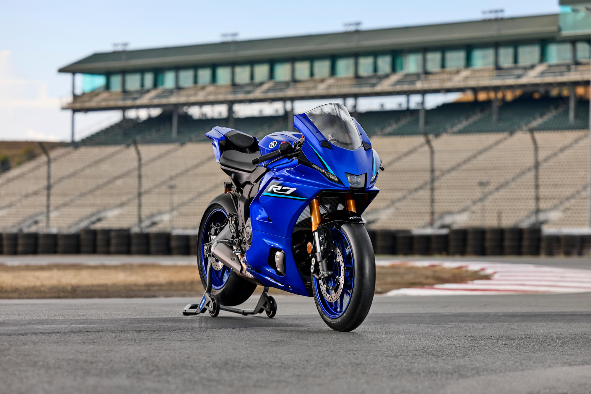 2026 Yamaha R7 on a track