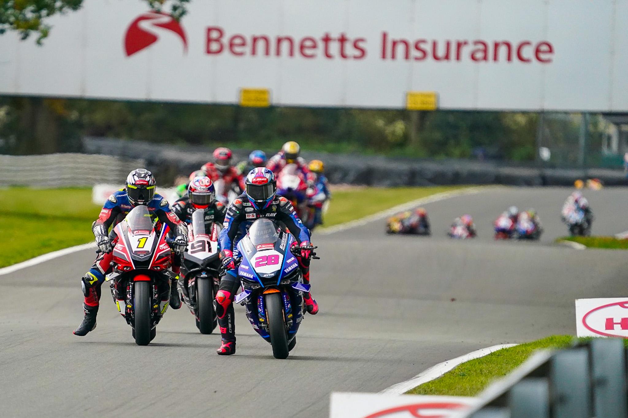 BSB racing at Oulton Park in 2025