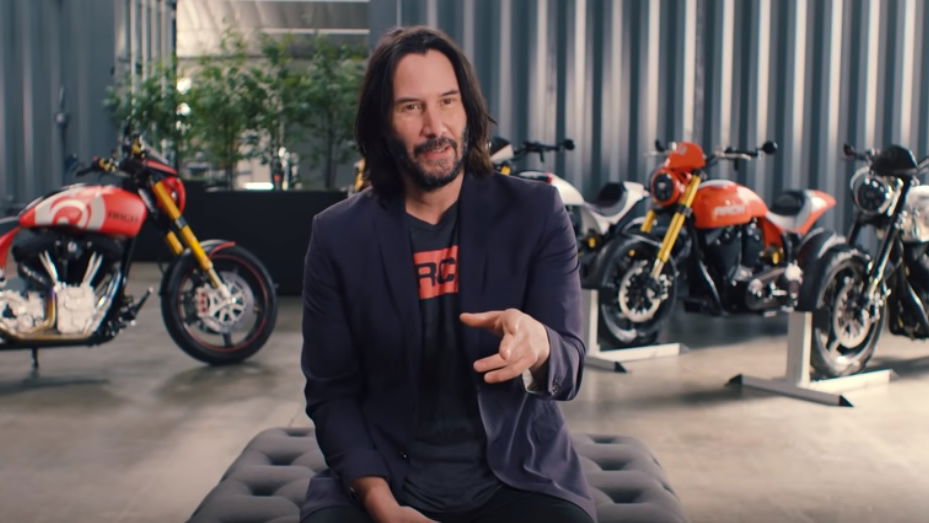 Keanu Reeves Shows Us His Most Prized Motorcycles