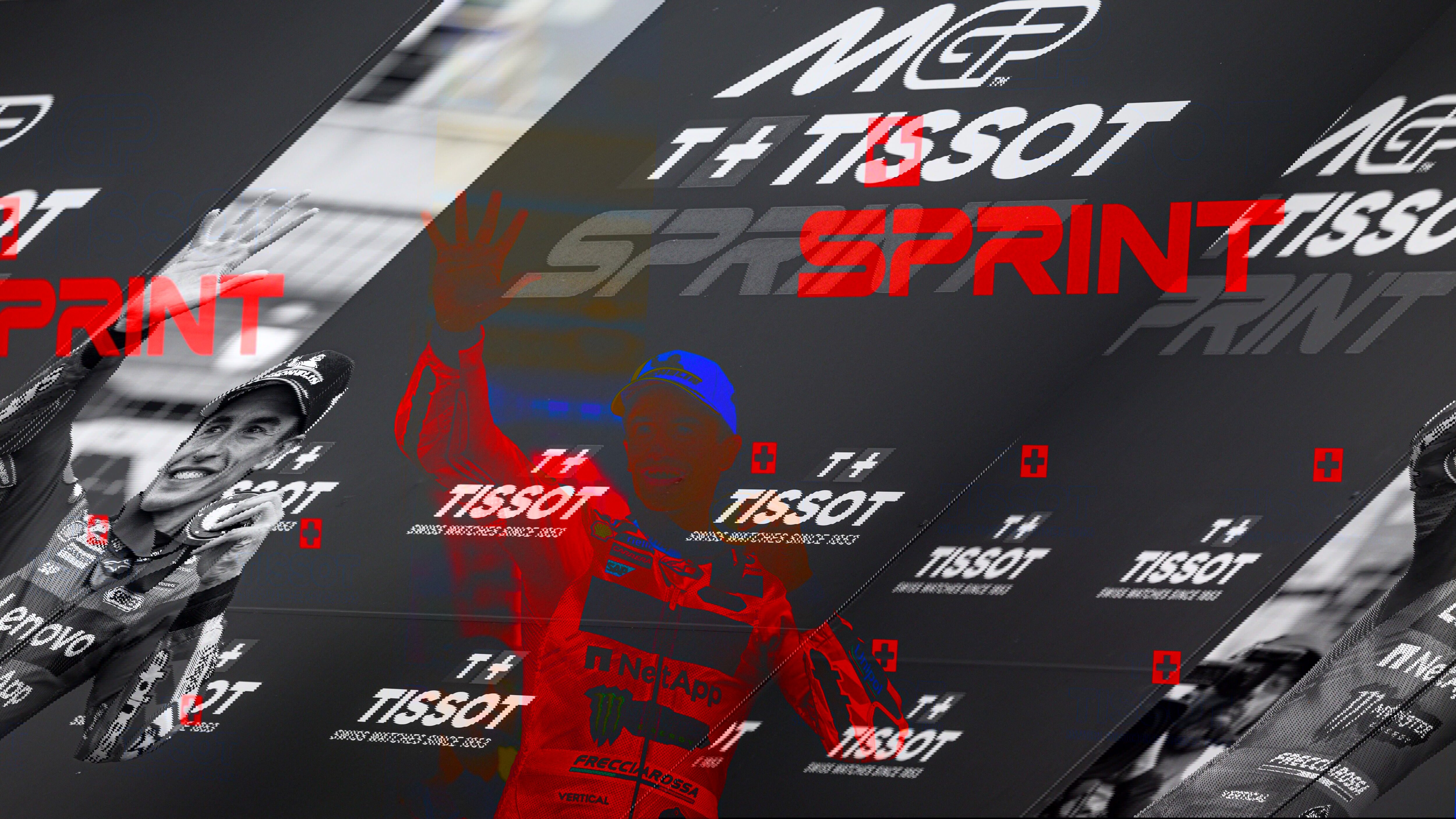 Marc Marquez at a MotoGP race