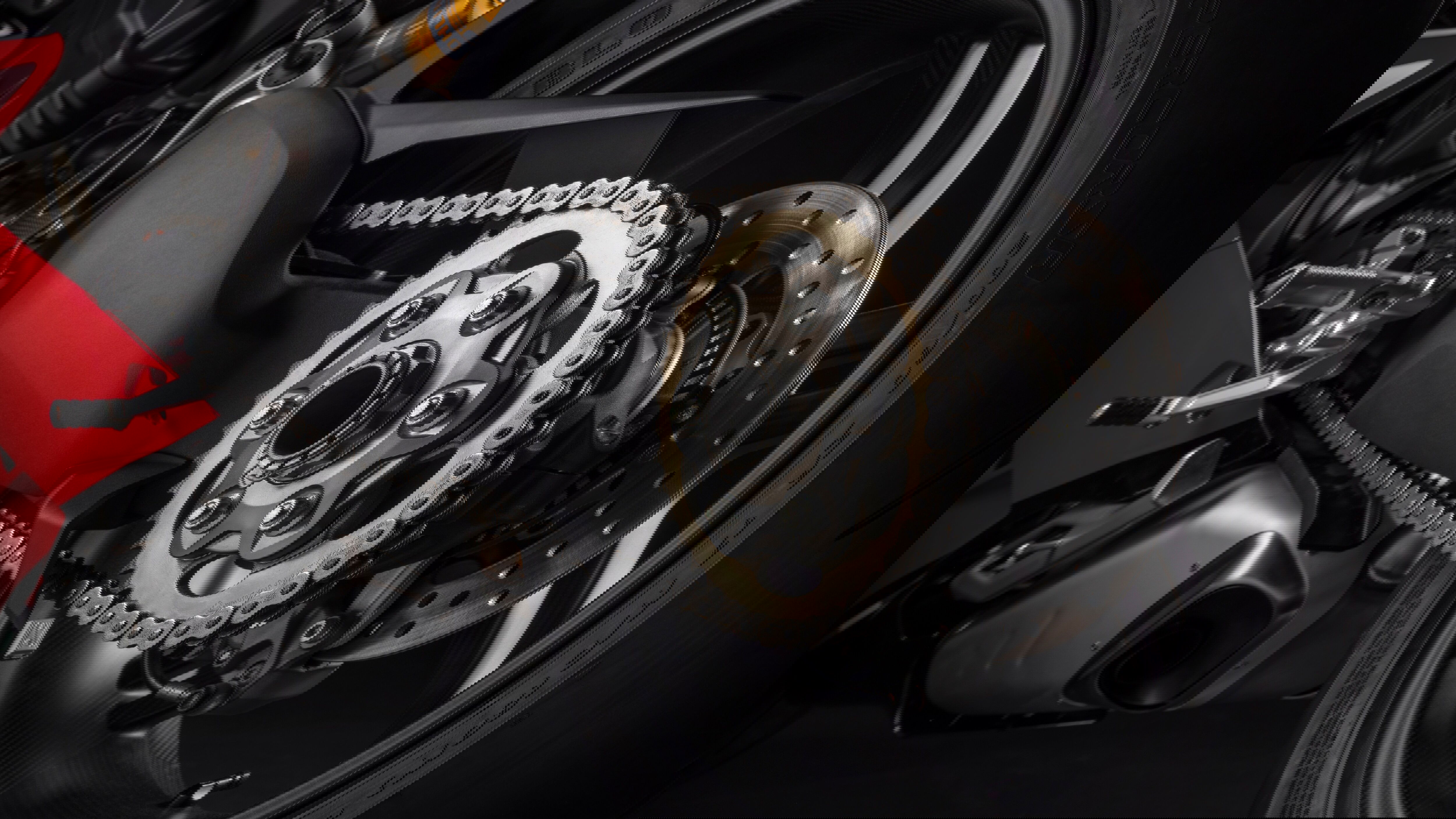 Ducati Panigale V4 SP2 single-sided swingarm