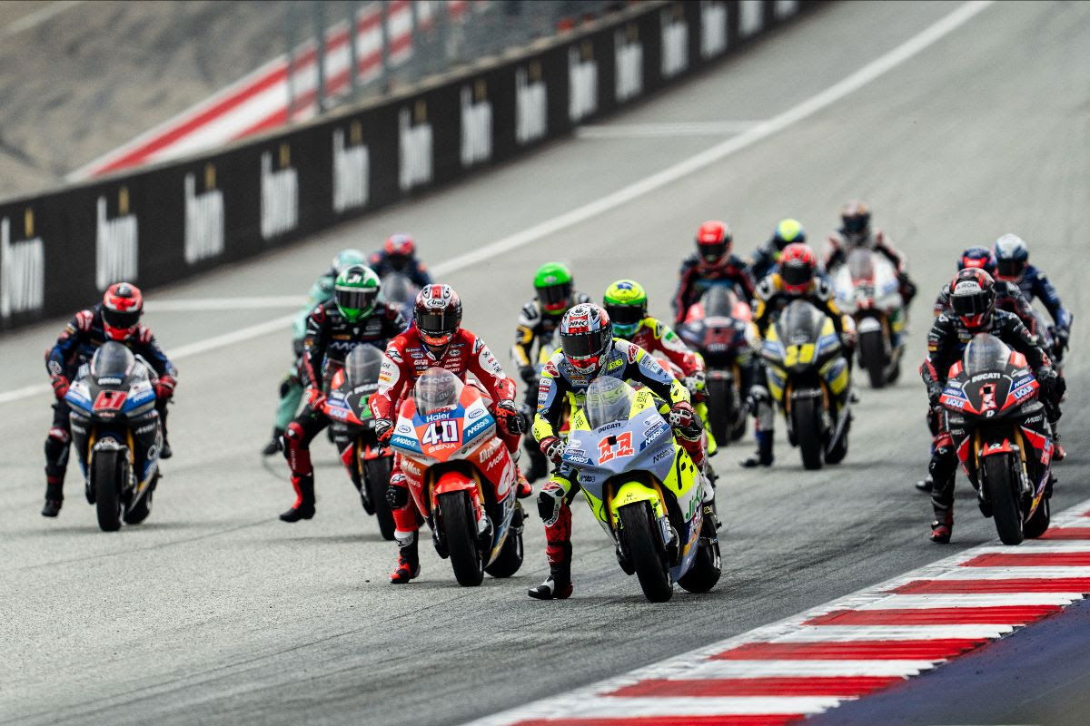 The MotoE grid